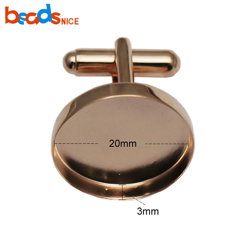 Simplicity crown custom logo cufflinks cufflink gold marry