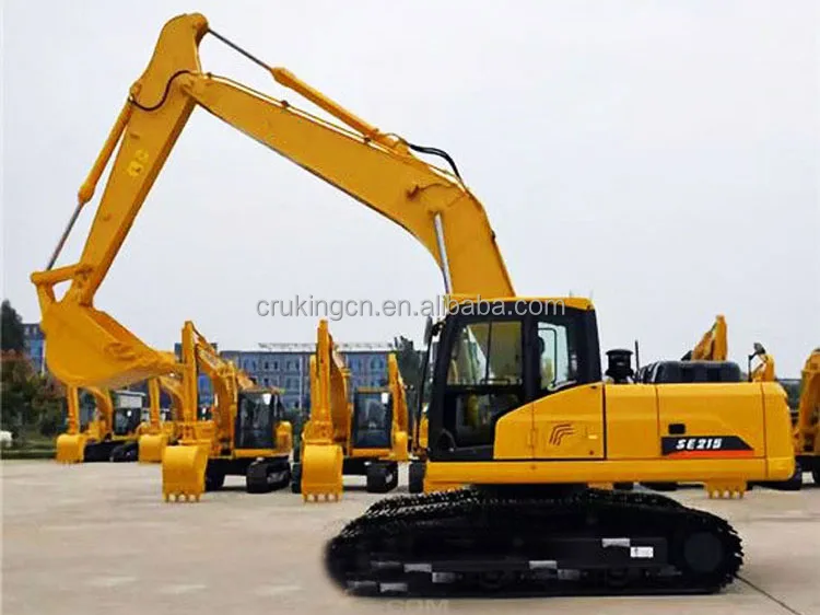 China SE215 22 Ton Shantui New Excavators High Efficiency  Crawler Excavator with Factory Price for Sale