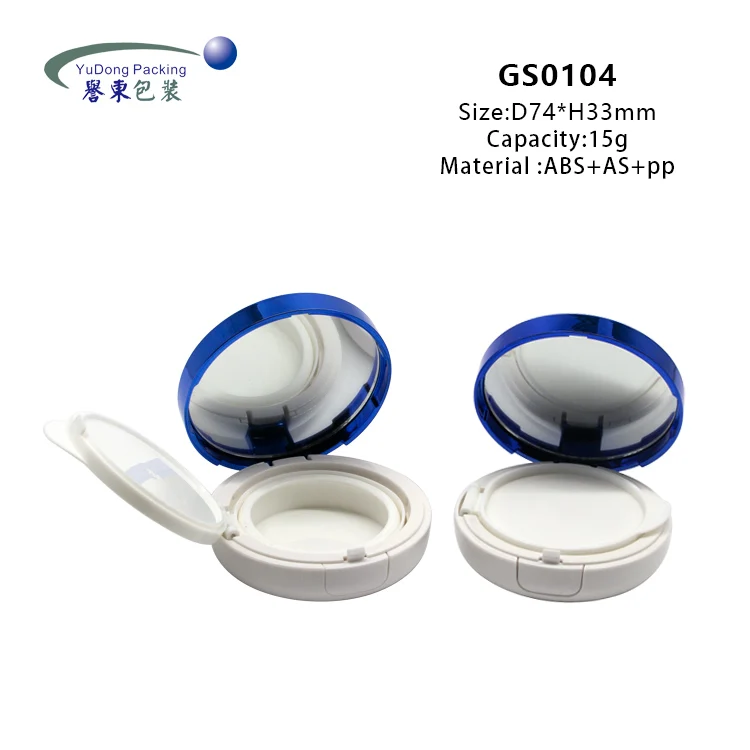 instock Low MOQ bb cc cream container cushion foundation packaging empty cushion compact case