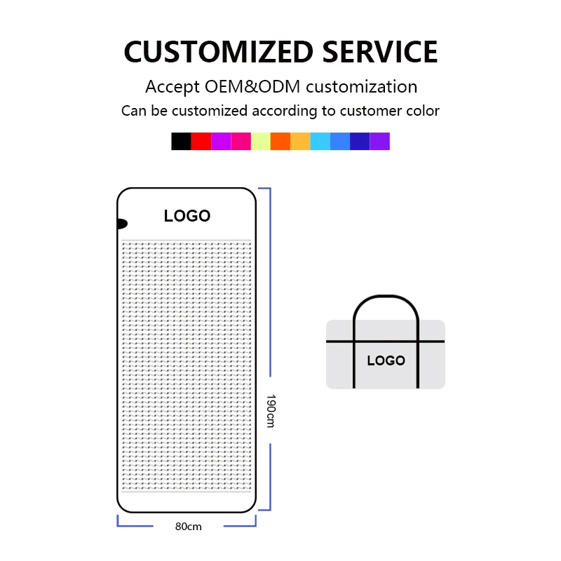 Factory direct sale Health Care Wellness 1-30hz 30gauss Far infrared ray Tourmaline Amethyst Negative Ion Mat