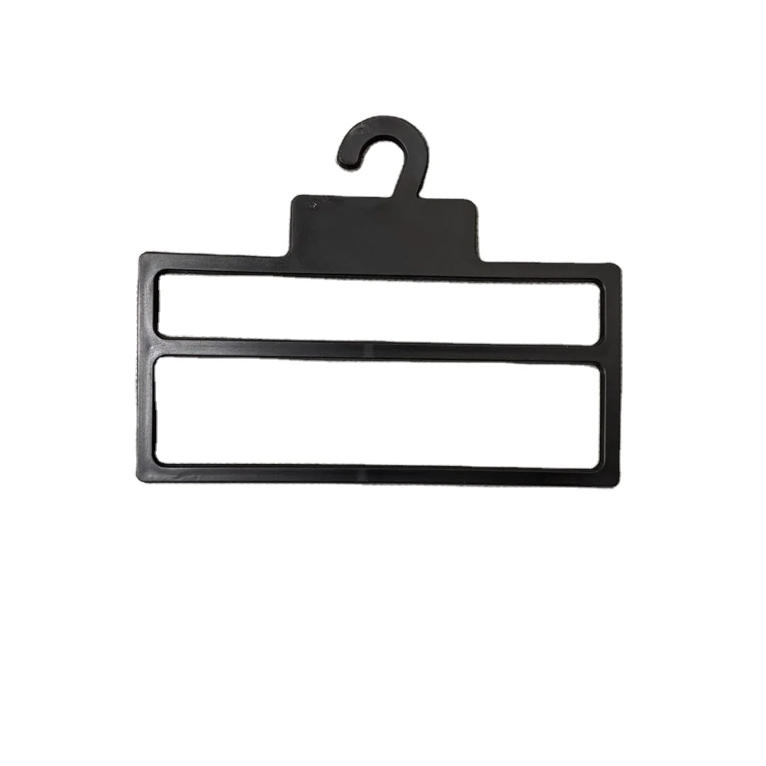 
 Manufacturer customizes various sizes  plastic towel/scarf hanger  