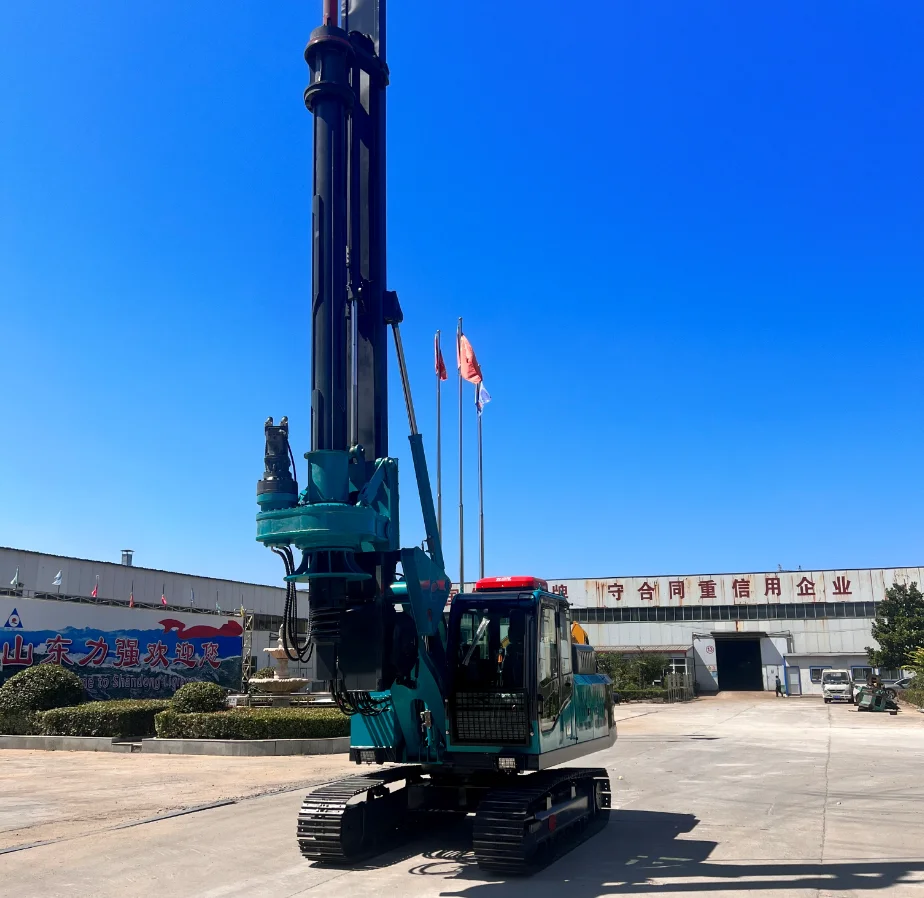 SDLQ Crawler Type Machine Lock Bar Pile Driver LQR-60 15m Small Pile Driving Machine LQR-80 Mini Hydraulic Static Excavator