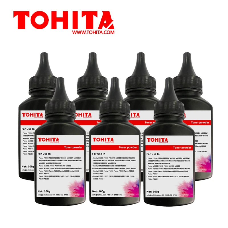 Совместимый порошок тонера TOHITA для Pantum P2200 P2500 P2500W M6500 M6500N M6500W высокое качество от
