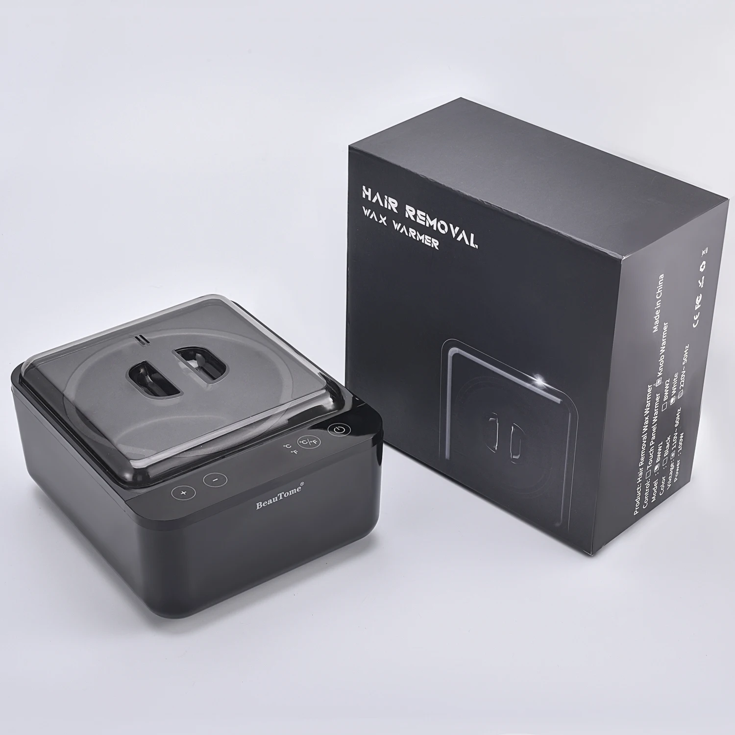 Beautome BWW2 500ml esthetician professional machine digital display wax kit for spa salon