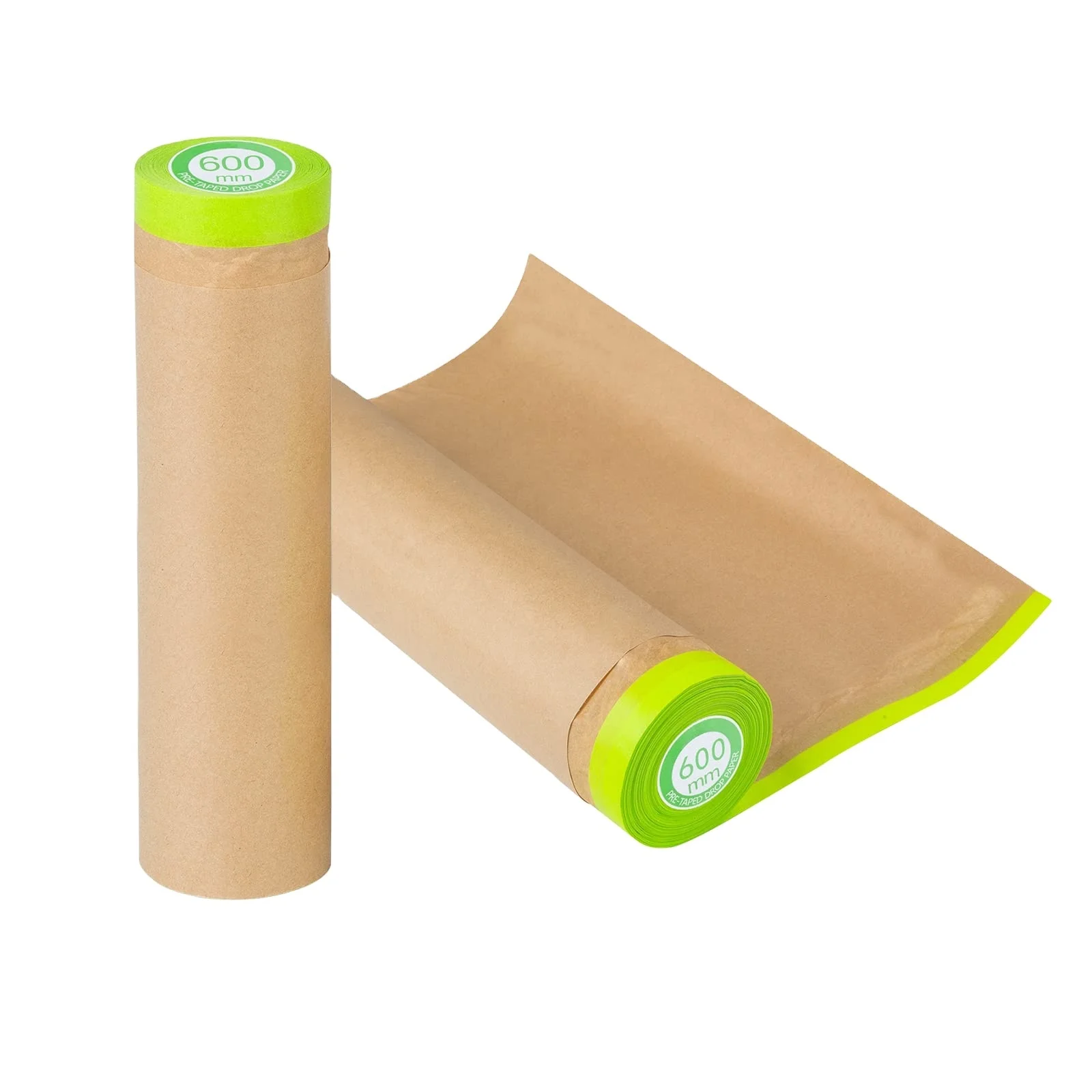 Furniture Protection Covering Paper Paint Tape Assorted Masking Paper For Car Floor Kraft Paper Masking Film Tape