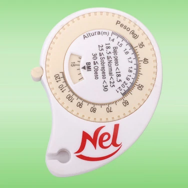 carton shape BMI body mass index tape measure-calculator body mus hot selling
