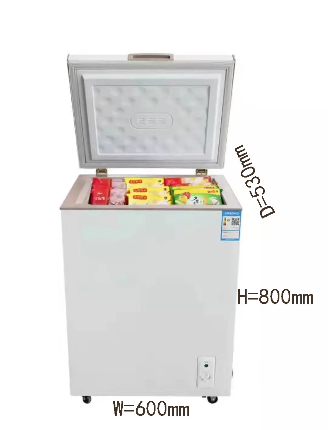 2023 best-selling solar panel directly  to BD/C-100 cheat freezer deep without battery