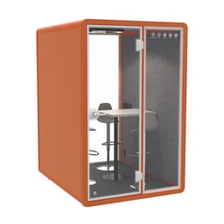 Multi-function soundproof phone booth acoustic office room study pod booth soundproof music booth with noise insulation material