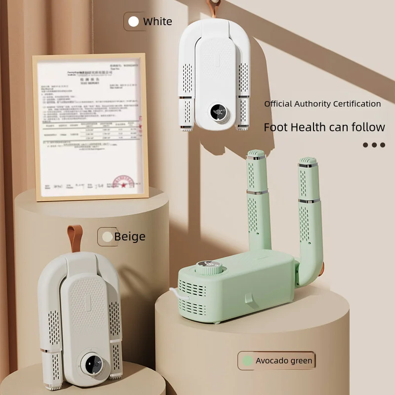 Portable Intelligent Shoe Dryer with Convenient Comfort Sterilize Function for Ankle Boots Sneakers Work Boots Gloves Warmer