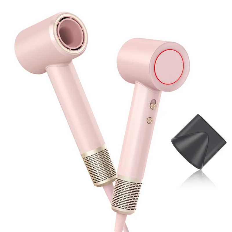 New Powerful Hair Dryer Negative Ion Hair Dryer 1600W Baby Hair Dryer 2 Electric Ionic Concentrator Professional Salon Home 390g