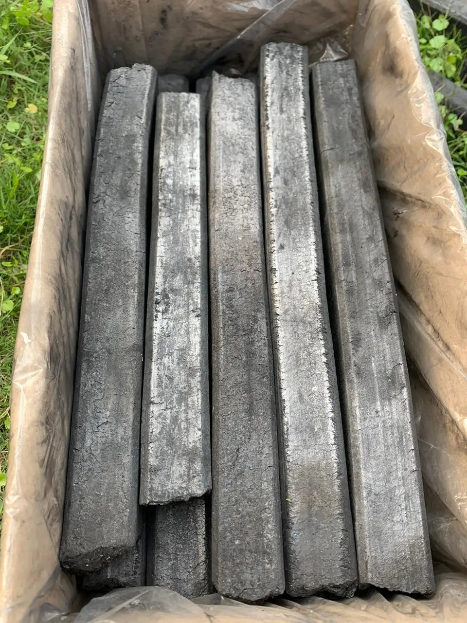 Good price 100%  Hardwood Smokeless Hexagon , Square bbq-grill Sawdust Briquette Charcoal  from Vietnam