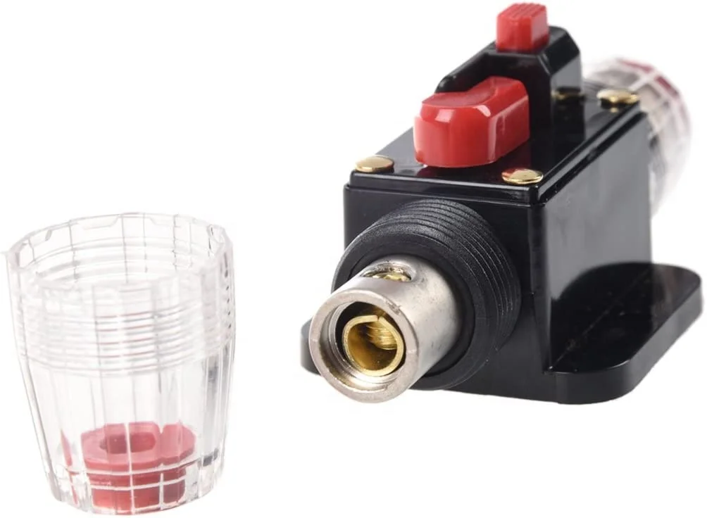 60A Circuit Breaker Reset Fuse For System Protection for Car Audio, Marine Boat, Stereo Switch and Solar Inverter System