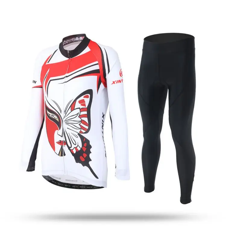 2021 New Design Spring  Custom Logo Women Multiple Colors Long Sleeves Set Cycling Jersey
