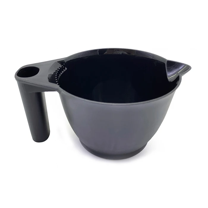 Popular Professional Eco-friendly Wheat Fiber Hair Color Dye Bowl Tint Bowl With Non-slip Bottom