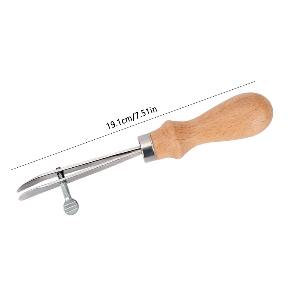 Profession Adjustable Convenient Durable Leather Craft Tools Wood Stainless steel Edge Creaser