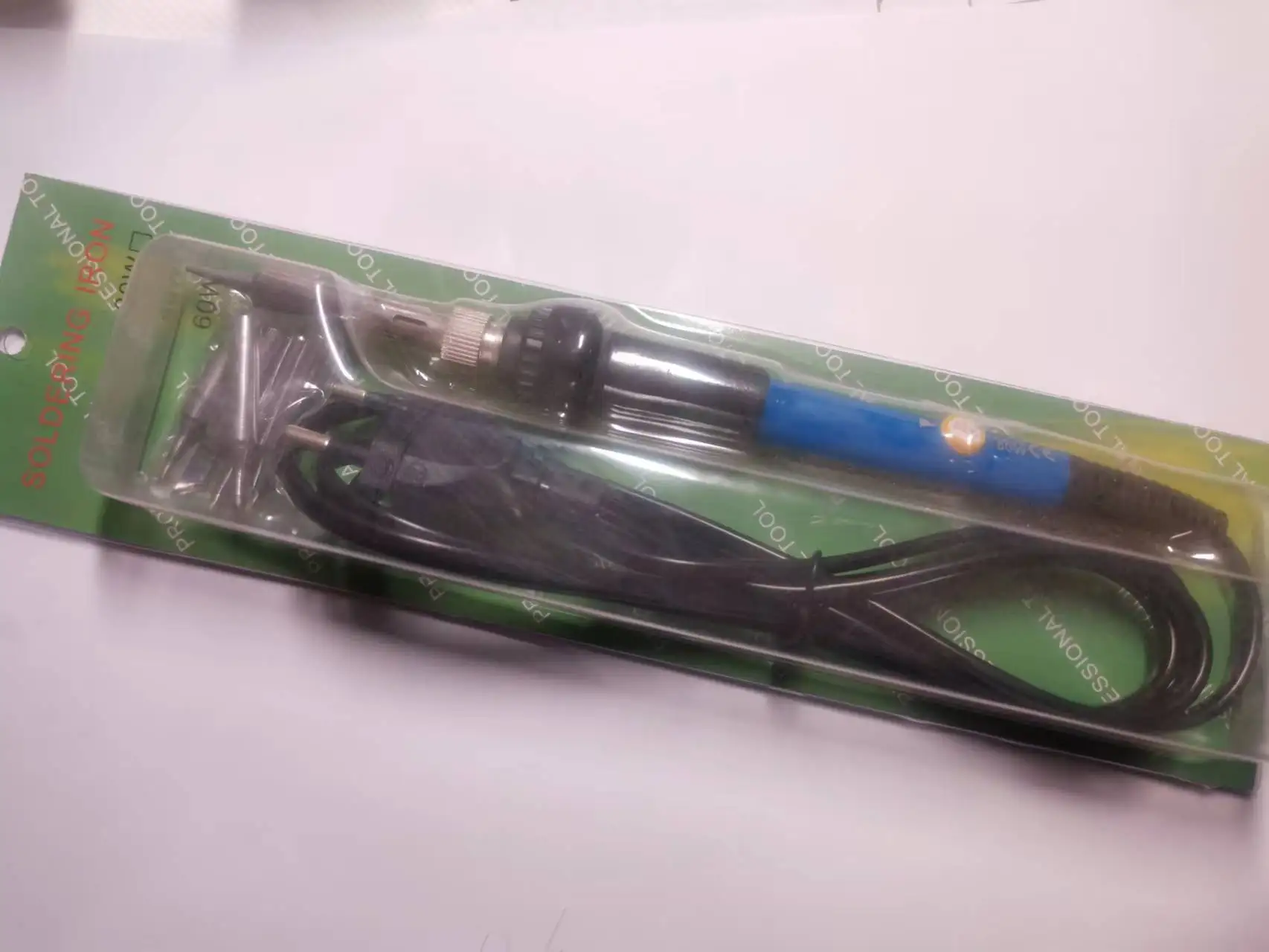 Myto 6 in 1 Thermostat electric iron Set 60W plastic handle soldering iron set