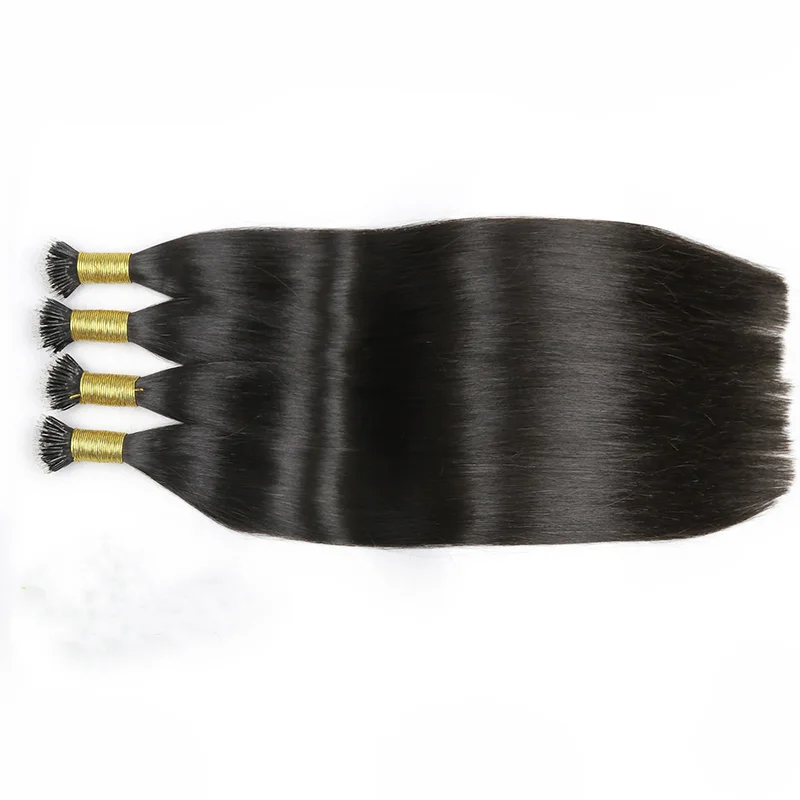 Keratin Hair Products Wholesale Human Hair Extensions Weft Hair Extension Nano