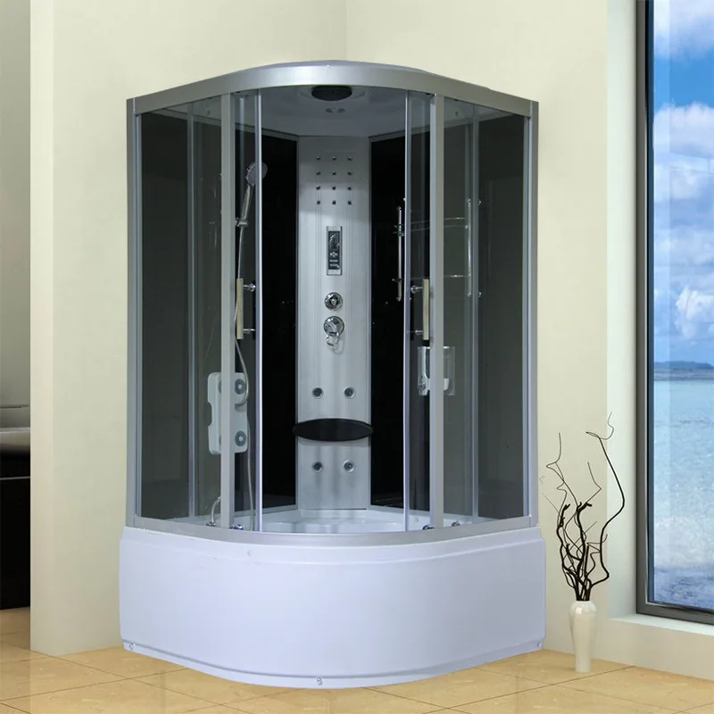 large steam top cover shower room compact modern steam shower room computer controlled steam generator shower room