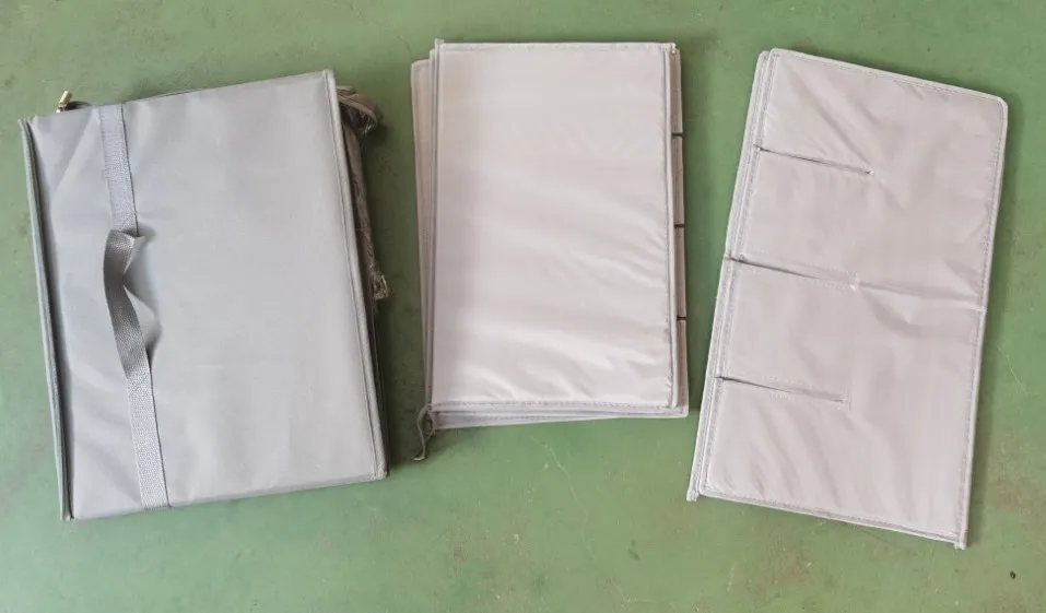 Shoe Organizer for Closet - Large shoe storage boxes Fit 16 Pairs, Fabric Shoe Bin with Clear Cover