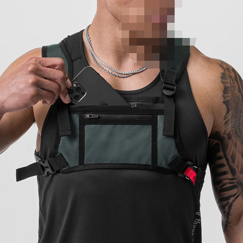Hip Pop Brand Waterproof Sports Vest Professional Manufacturer Tactical Chest Rig Bag