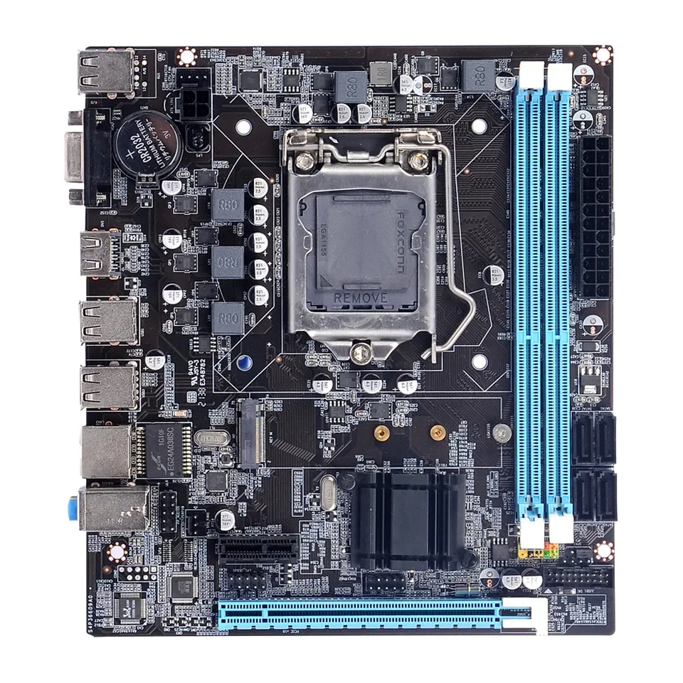 Материнская плата H61 LGA 1155 DDR3 ПАМЯТЬ 16 Гб десктопная материнская плата LGA1155 Core i3 i5 i7 CPU VGA M.2 материнская плата