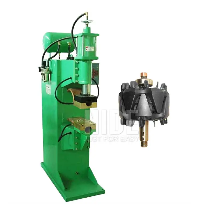 Semi Automatic Wind Leaf Spot Welding Machine For Table Fan Fusing Machine