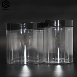 6 Oz 8 Oz 12 Oz 16 Oz Jam Canning Storage Jar Plastic Honey Packing Jar Christmas Cookie Jars