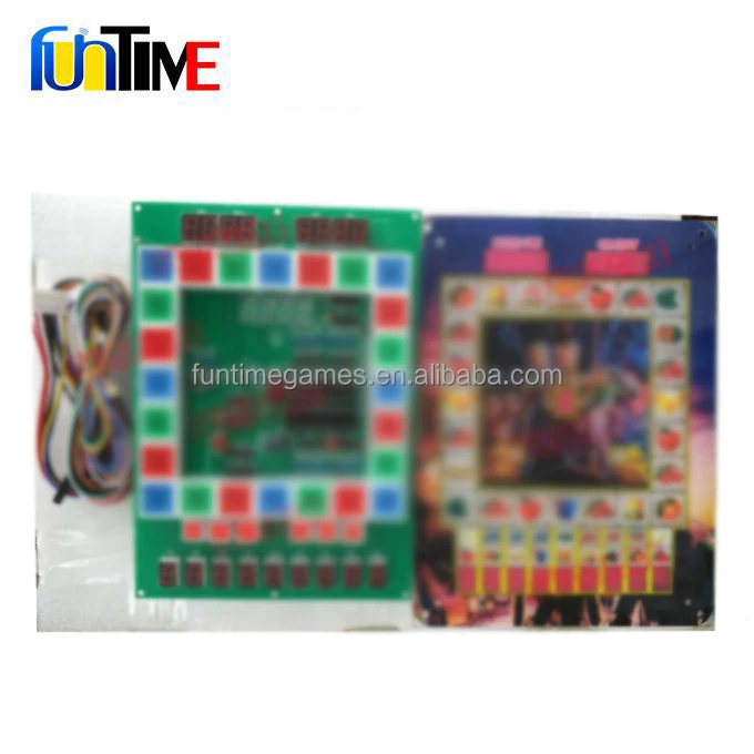 Fruit King 3 Mario Crane Machine Board Game Kit Coin Operated Arcade Board with Amusement PCB Board Material