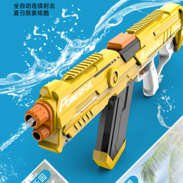 Hot Sale High Pressure Water Gun Strong Capacity Electric Water Gun Toy Super Soaker Water Guns