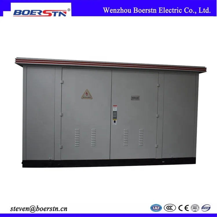 Outdoor Electrical Container Type Compact Power Transformer Substations 11KV 15KV 20KV 500KVA 630KVA 800KVA 1000KVA