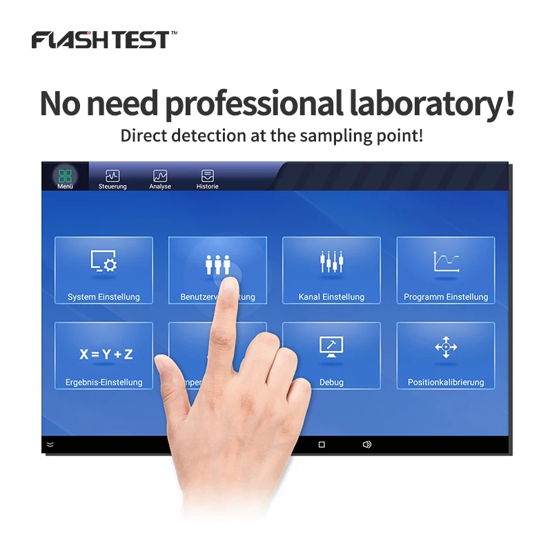 4 fluorescent channels Real time  Quantitative PCR supplies professional medical devices  medical equipment