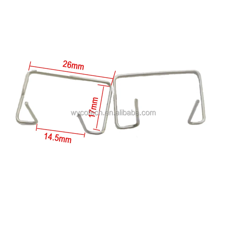 U Shapes OEM and ODM Hot Staples for Hot Stapler Plastic Repair Bumper Bodywork/Plastic Soldering/hot welding staples