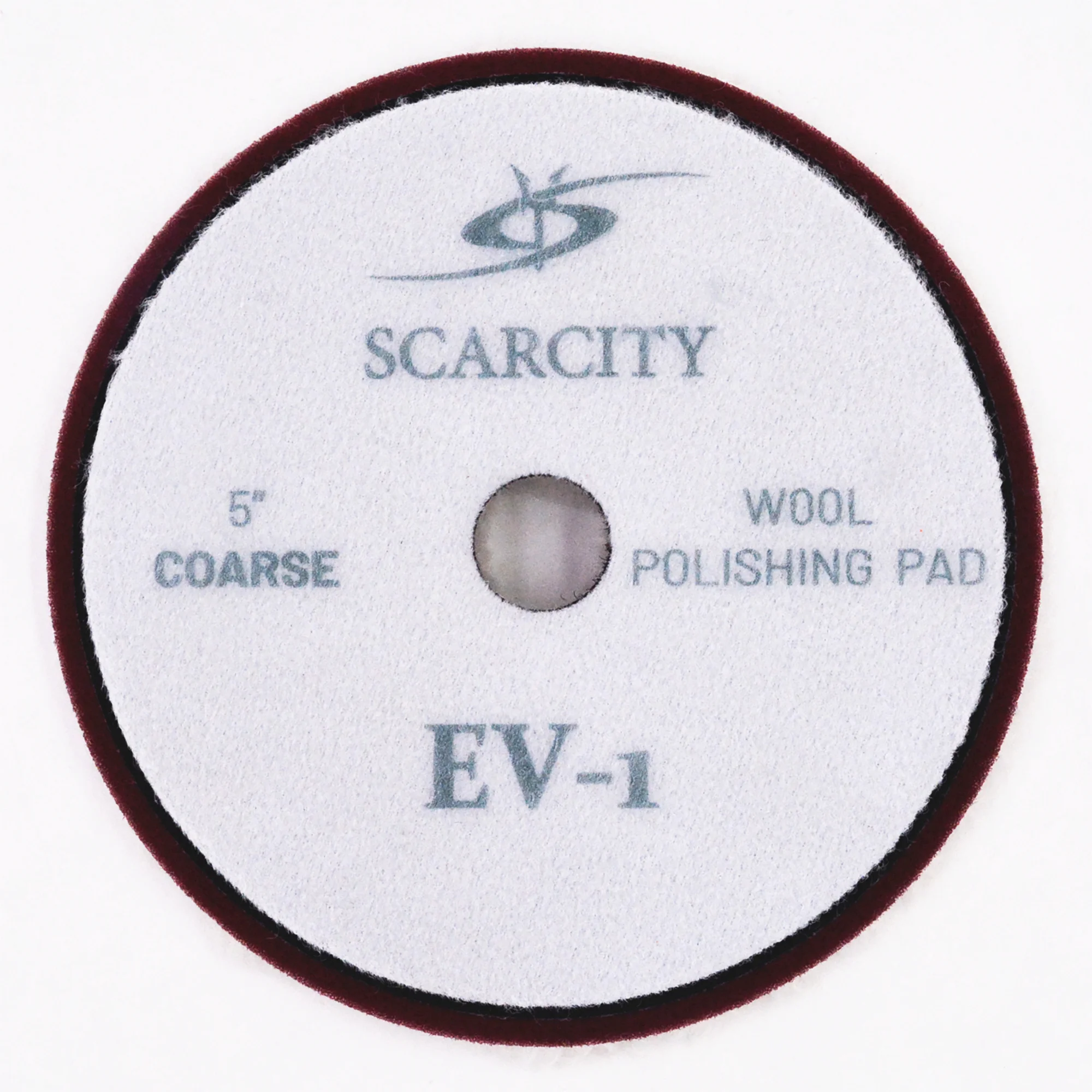 SCARCITY 125mm 5inch Wool Multi Purpose Polish Pad EV-1