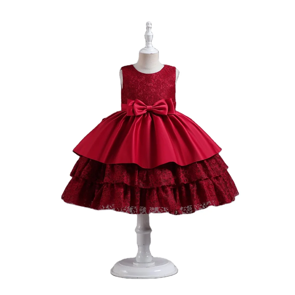Розовые/белые/красные платья принцессы для малышей нарядное платье детское маленьких девочек на день рождения наряд