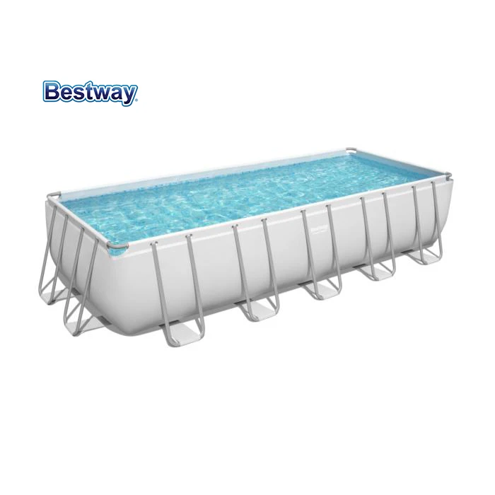 Bestway 5611Z wholesale Rectangle Frame Piscina Family Easy Set PVC Large Above Ground Outdoor Swimming Pool