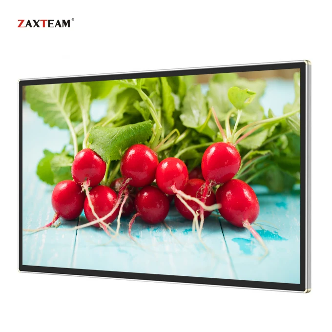 ZAXTEAM 22 Inch Usb Media Player Ad Display Tv Screen Uhd Video Wall Mount Digital Signage