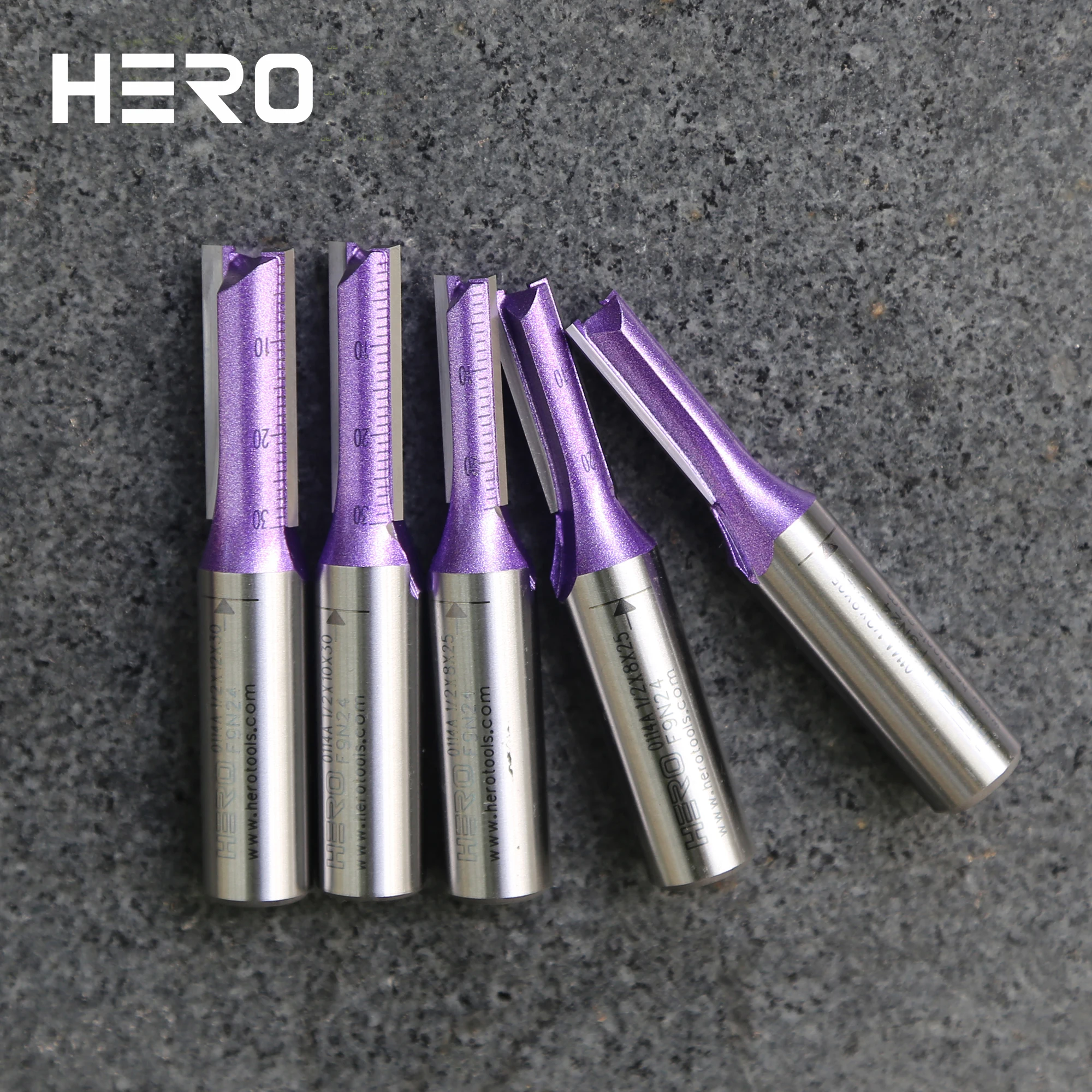 HERO твердый карбид вольфрама наконечник с прямым наконечником Cnc фрезы Фрезы для доски и Mdf Cx