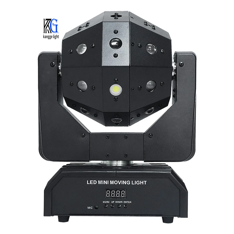 Strobe 3in1 Moving Head Laser Light Led 16pcs*3 Moving Head Laser RGB Moving Heads Disco Ball Lights Stage Lighting Effect