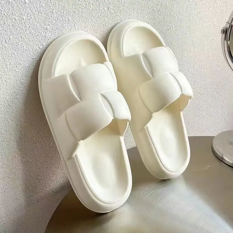 Latest Ladies Non-Slip Solid Color Home Slippers For Women Shoes And Sandals