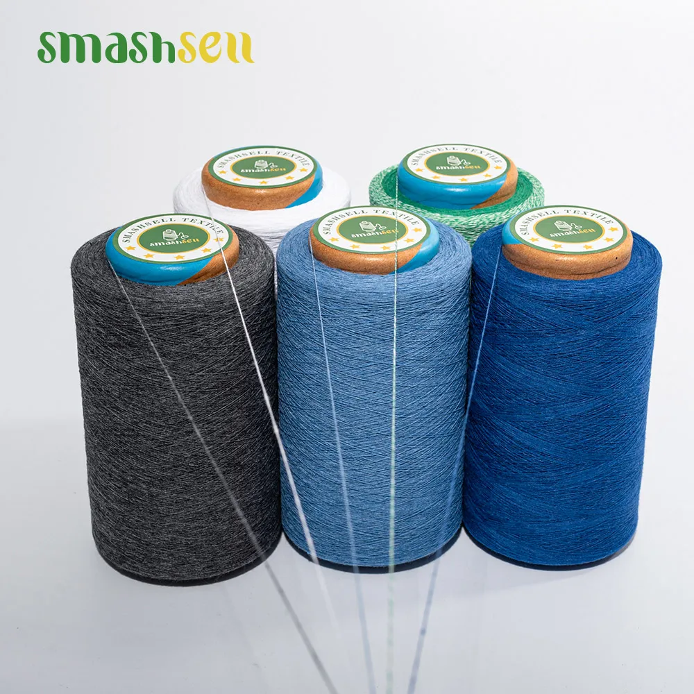 Smashsell High Tenacity Uzbekistan Polyester Yarn Skein 600 Acril Cotton Oe Yarn Worsted Modal Yarn