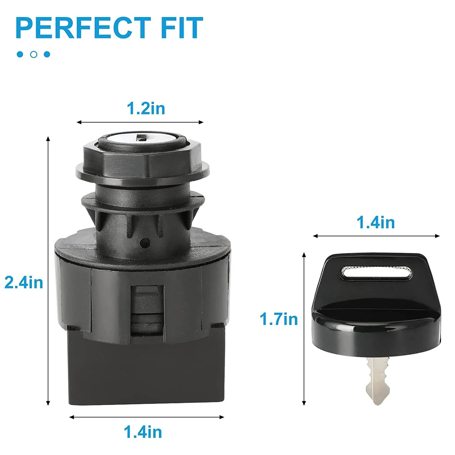 Ignition Key Switch for Polaris ATV Sportsman 600 700 800 Ranger 700 800 RZR 4 800 S 800,4011002 4012165 4011142 4010390 4012164