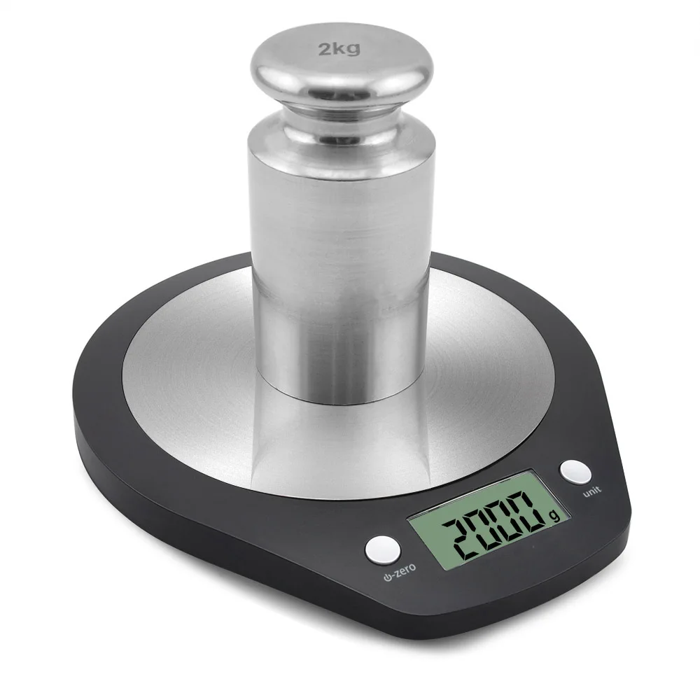 New Digital 5kg Coffee Scale Food Power Battery Unit Color Feature Weight Type Kitchen Scale