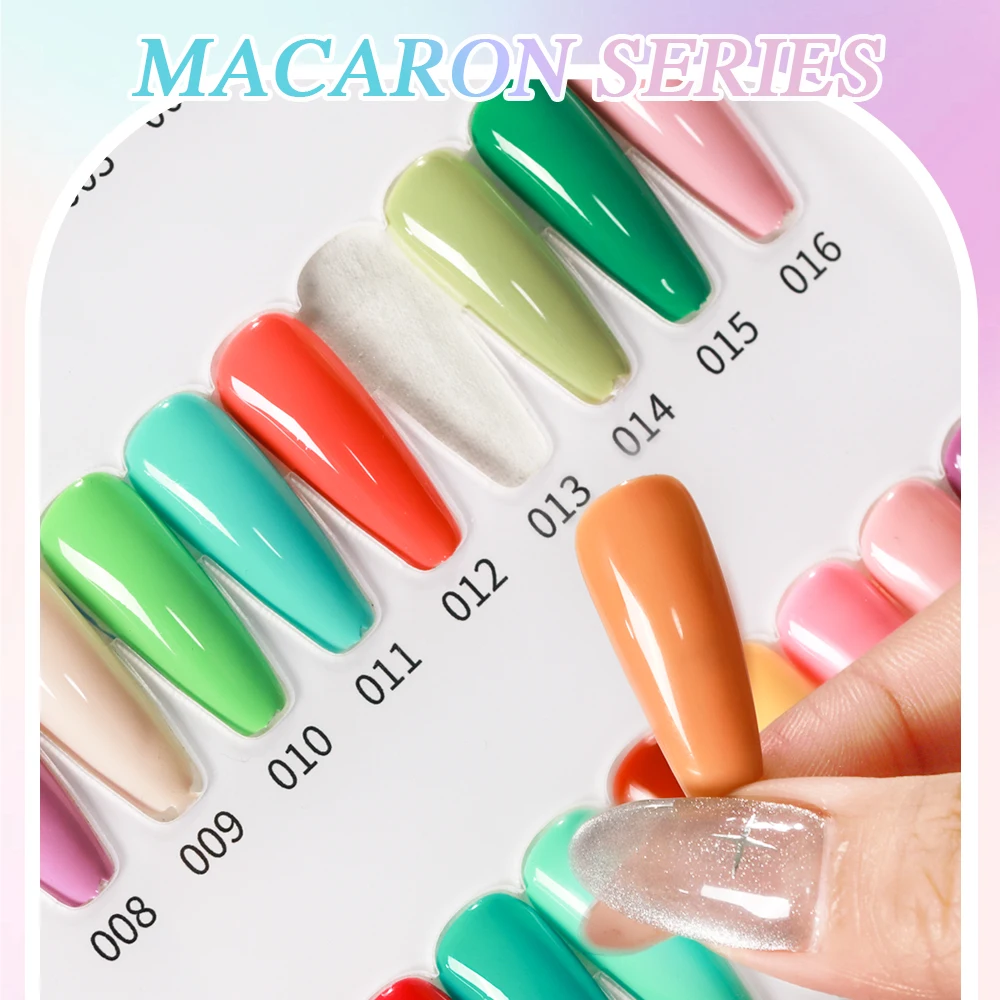 ZRKGEL Odorless 36 colors nail gel nail factory private label Macaron uv gel polish free sample soak off  nail polish set