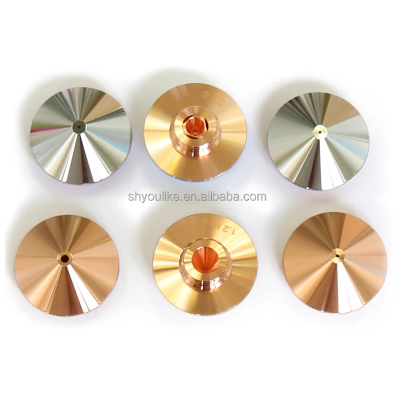 Youlike High Quality Compatible Raytools parts D32mm M14, H15mm  Laser nozzle for Empower fiber laser cutting head