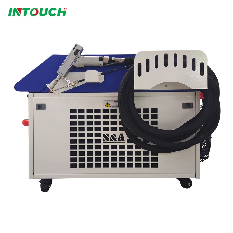 Stainless Steel Kitchen Cupboard Cabinet Manual 2000W Raycus Fiber Laser Welding Machine Price