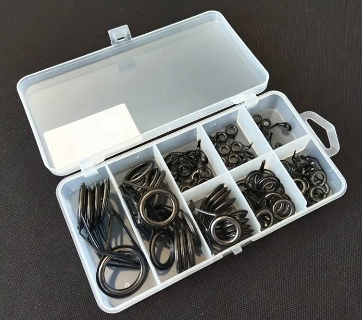 Factory Price 75pcs/set spinning guide ring diy fishing rod