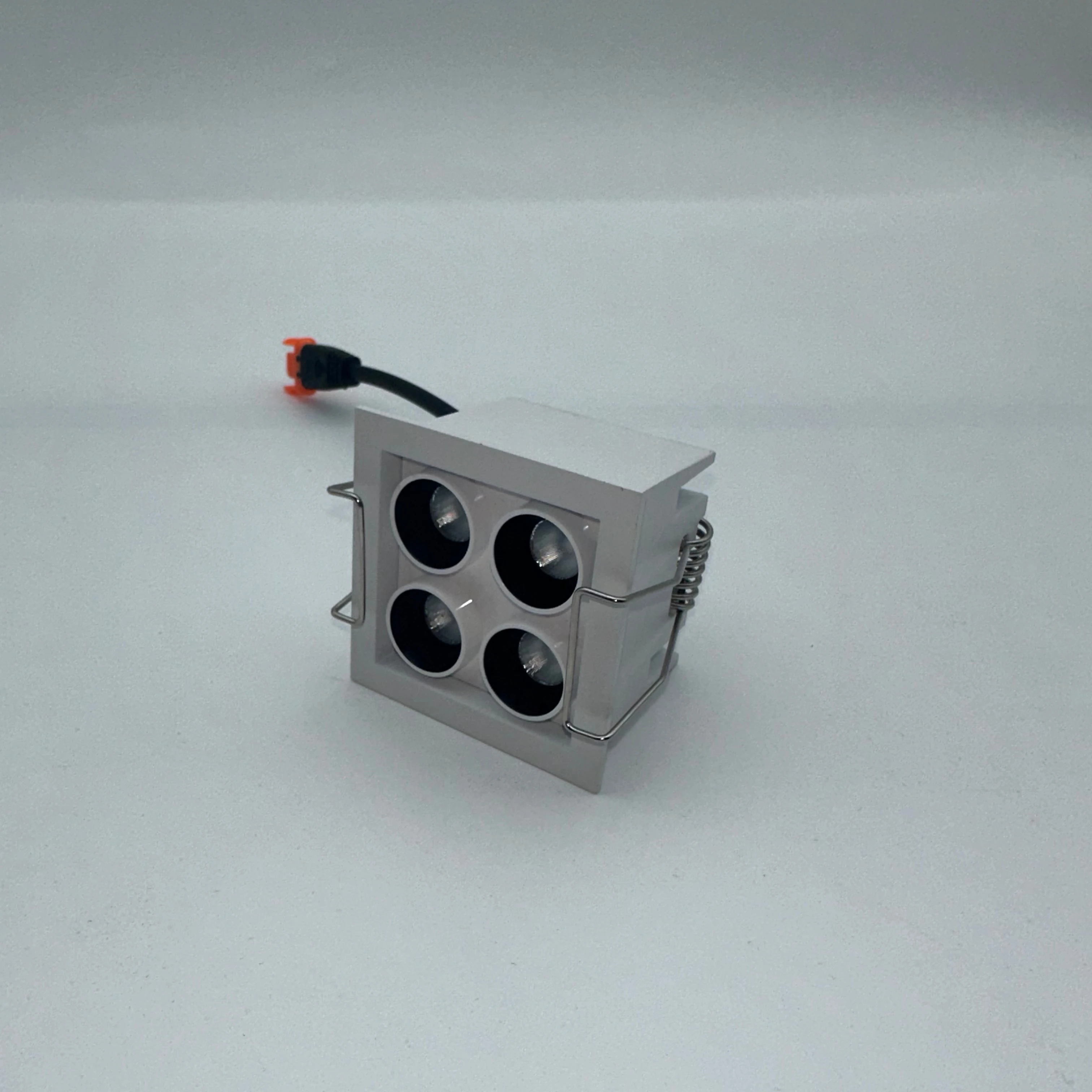 New Design 8W Commercial Lighting Round Square 4 Led Pickup Round Spot Light Anti-glare Downlight