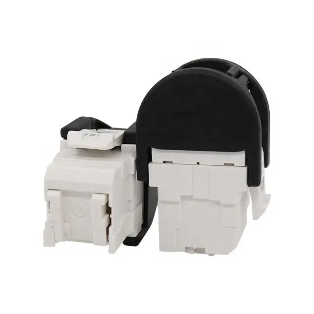 RJ45 3M Type UTP CAT6 unshielded Keystone Jack 180 Degree With Gold Plating