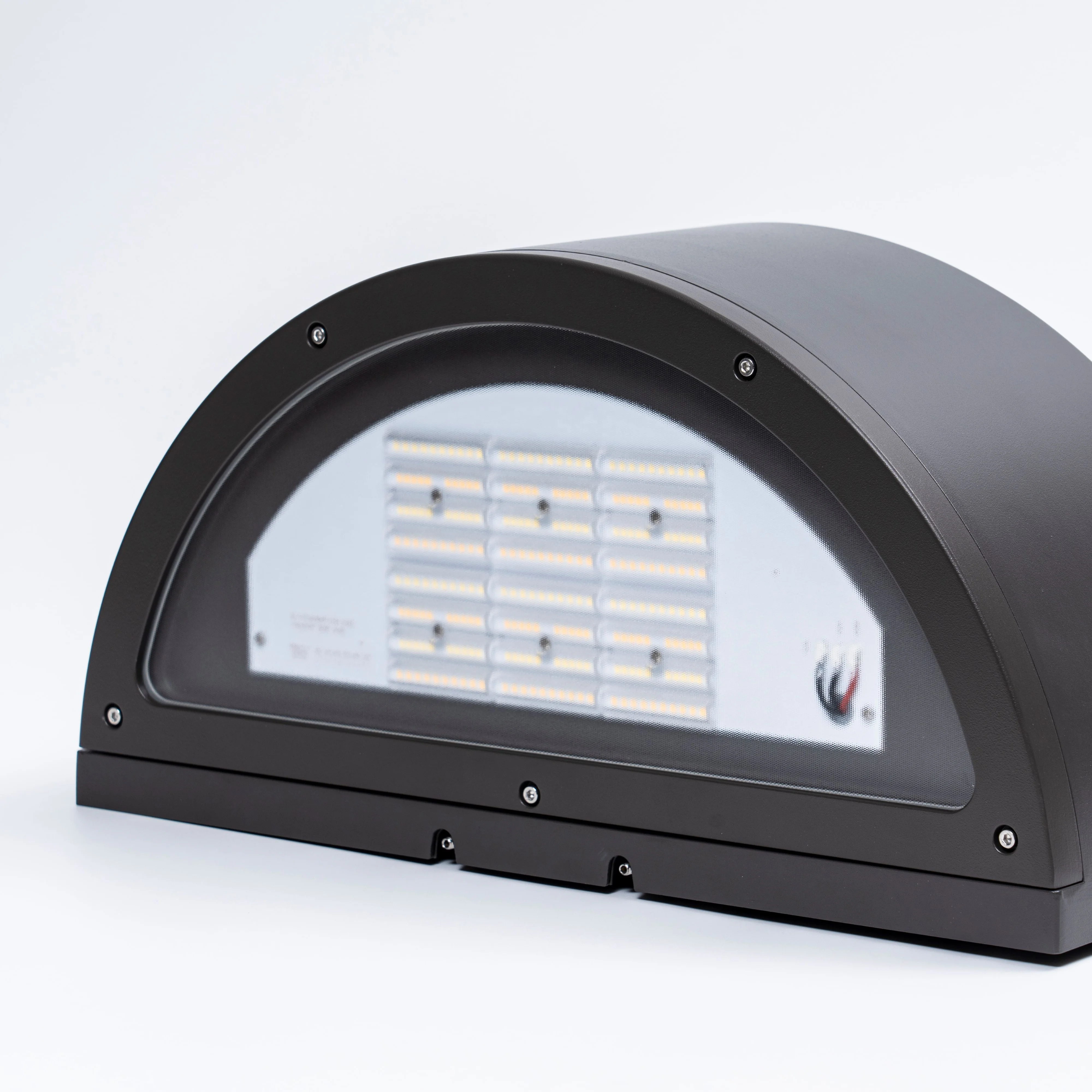 42W 60W 80W 100W 120W In Stock Half cylinder Cut Off Wall Pack Photocell Removable 100-277V LED Wall Pack IP65 Outdoor Wall Lamp
