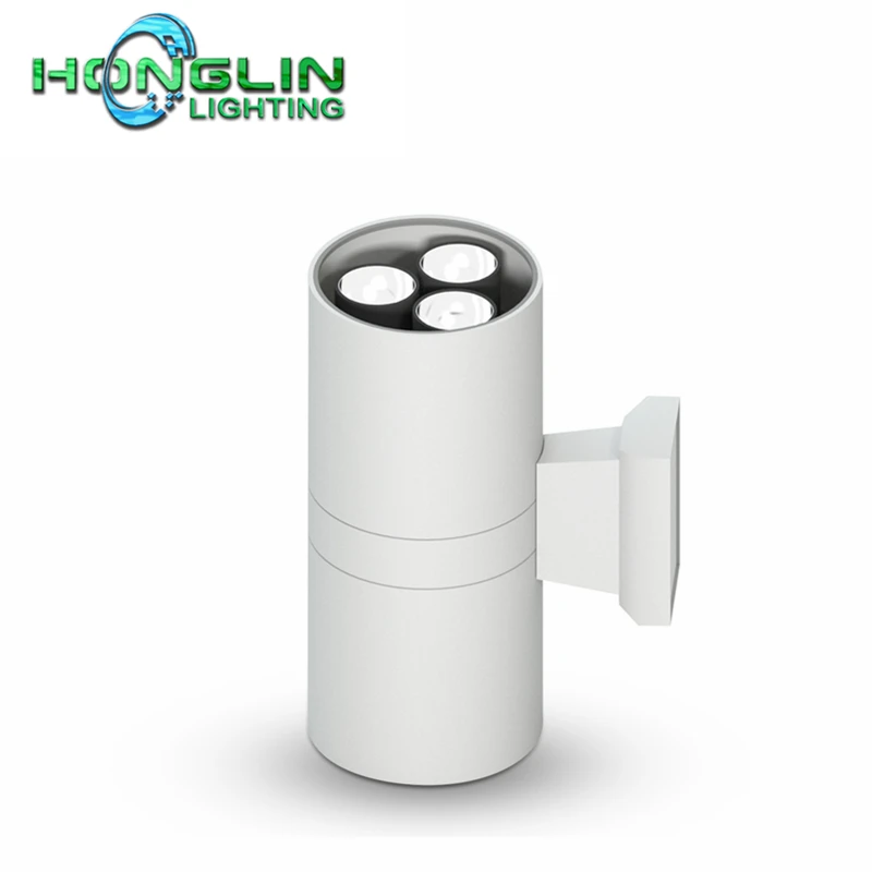 
18W rgb dmx512 Double Wall Lamp up and down Wall light high quality led lighting outdoor 